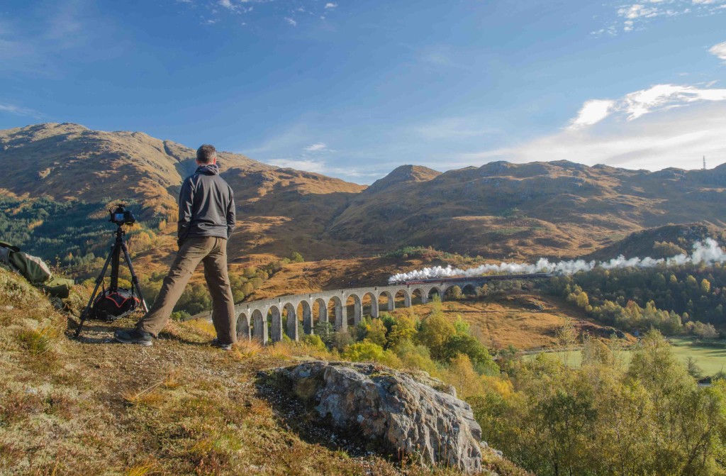 The Glenfinnan viaduct, completed in 1901 has become famous for it’s use in scenes from the Harry Potter movies